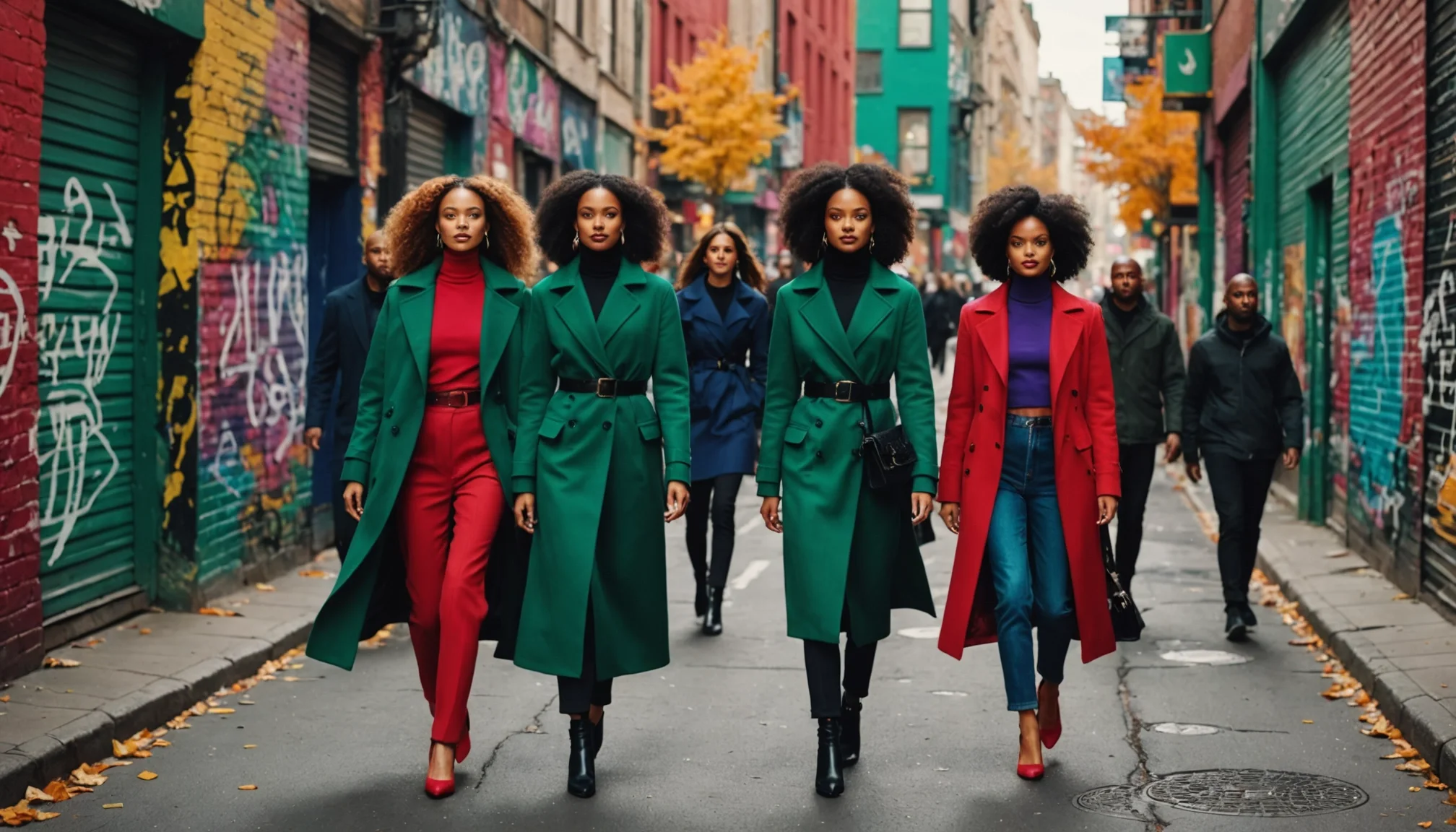 La révolution des couleurs : les tendances mode automne-hiver qui éblouissent