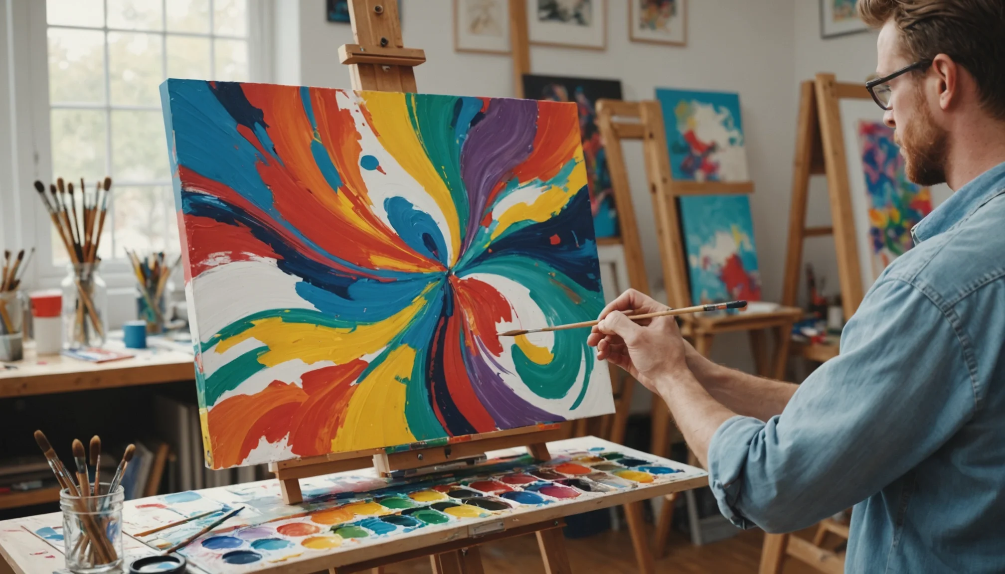 Techniques de peinture acrylique : créez des effets bluffants en quelques gestes