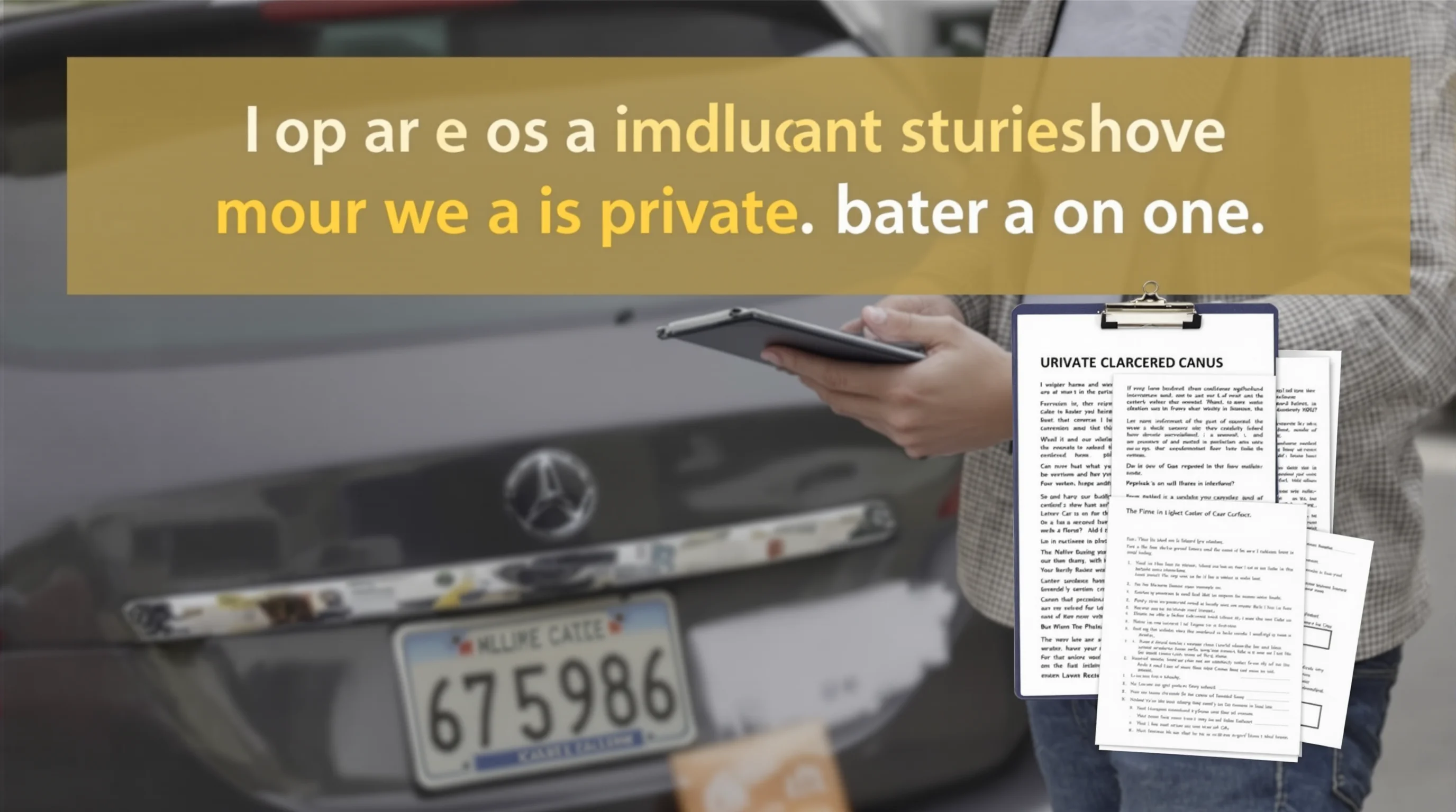 Vendre sa voiture sans carte grise : ce qu’il faut savoir
